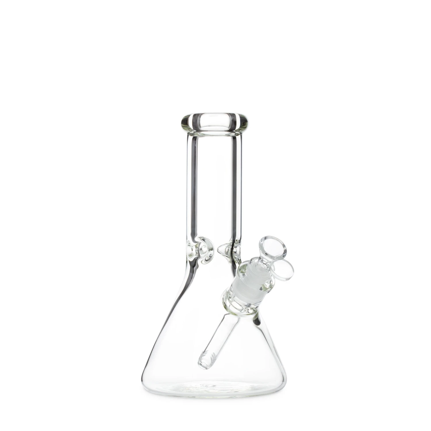 10in 50x9mm Beaker Bong W/Disc Handle Funnel Bowl