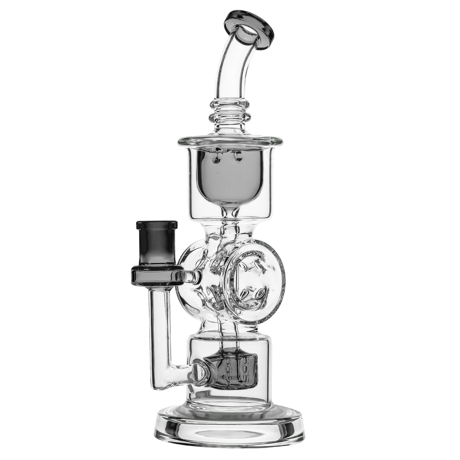Barrel Straight Base Recycler Bong - Image 2