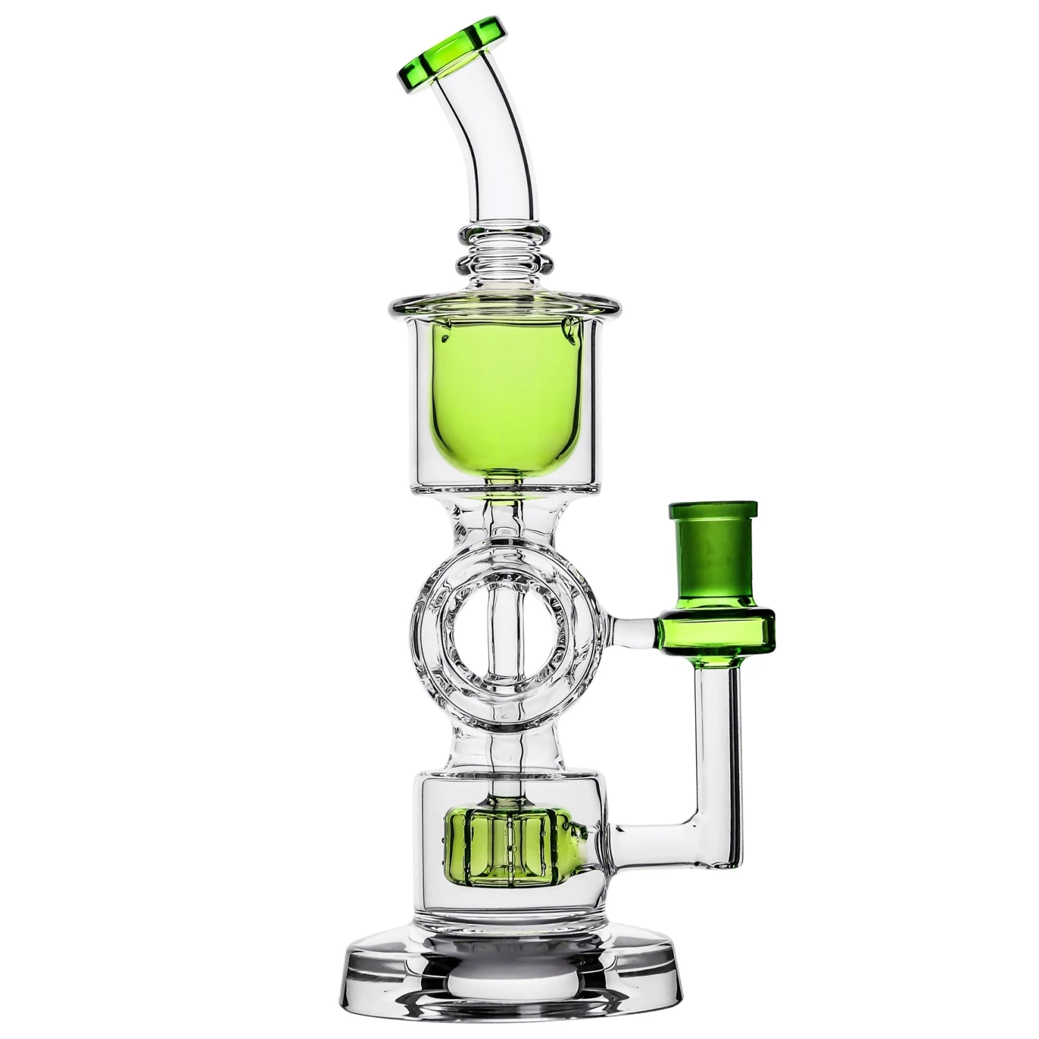 Barrel Straight Base Recycler Bong - Image 4