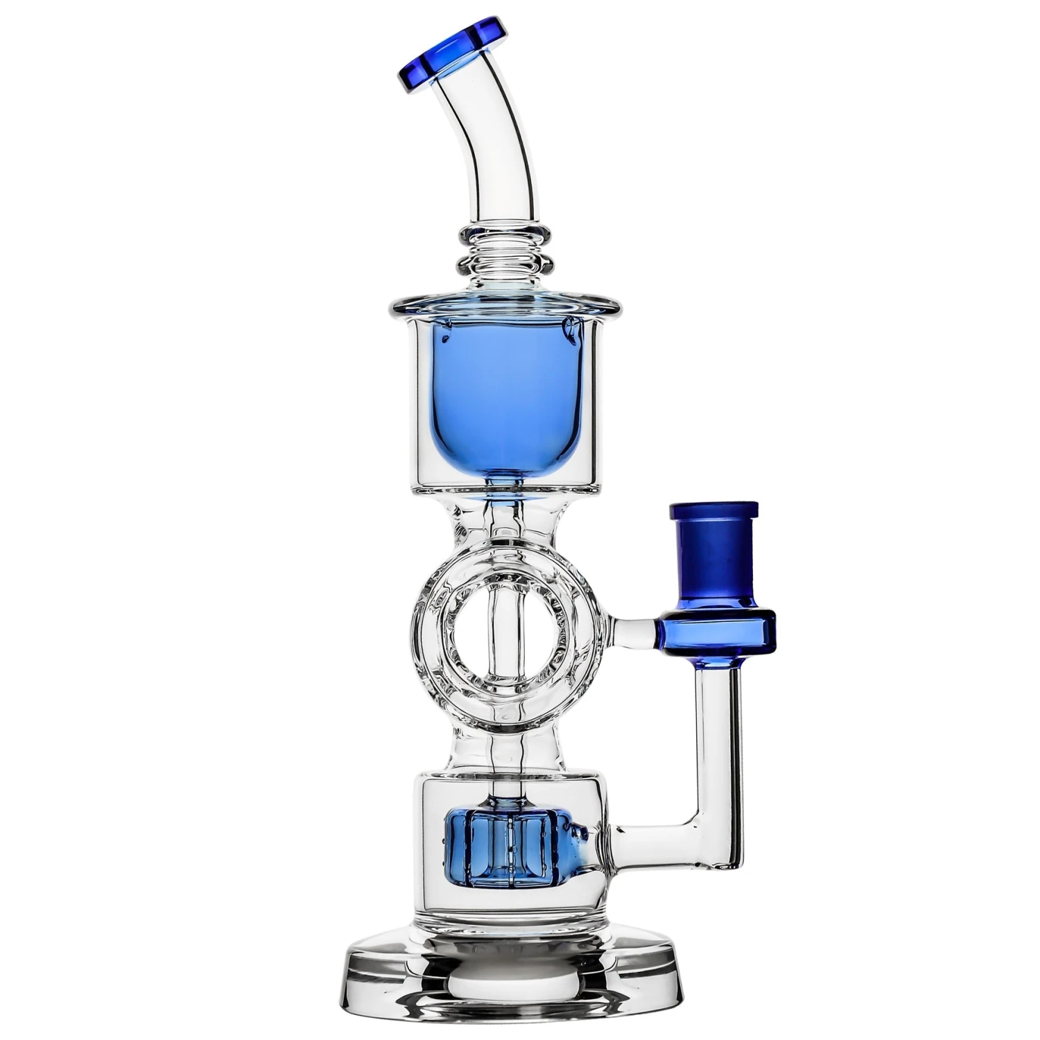 Barrel Straight Base Recycler Bong - Image 5