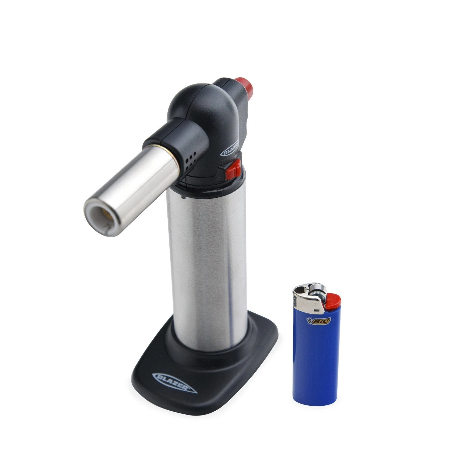 Blazer Big Buddy Butane Torch - Stainless Steel - Image 2