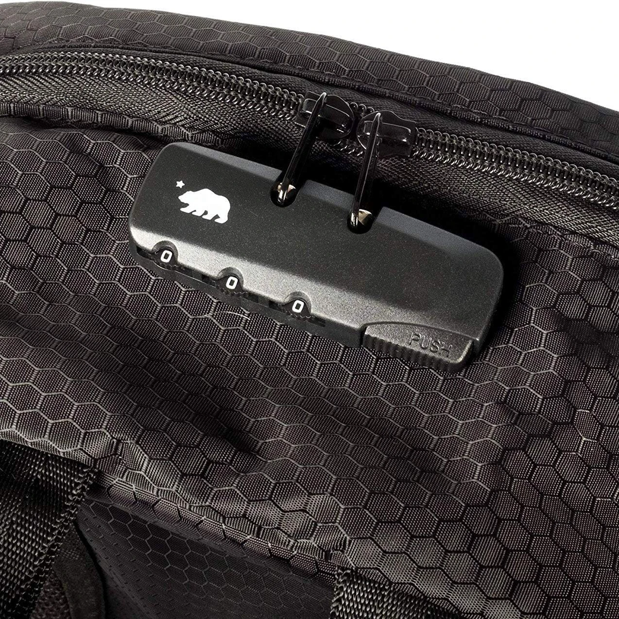 Cali Bags Smell Proof Backpack W/Combo Lock - Image 4