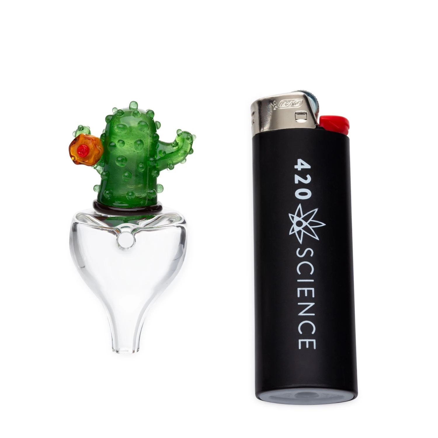 Empire Glassworks Cactus Bubble Cap - Image 2