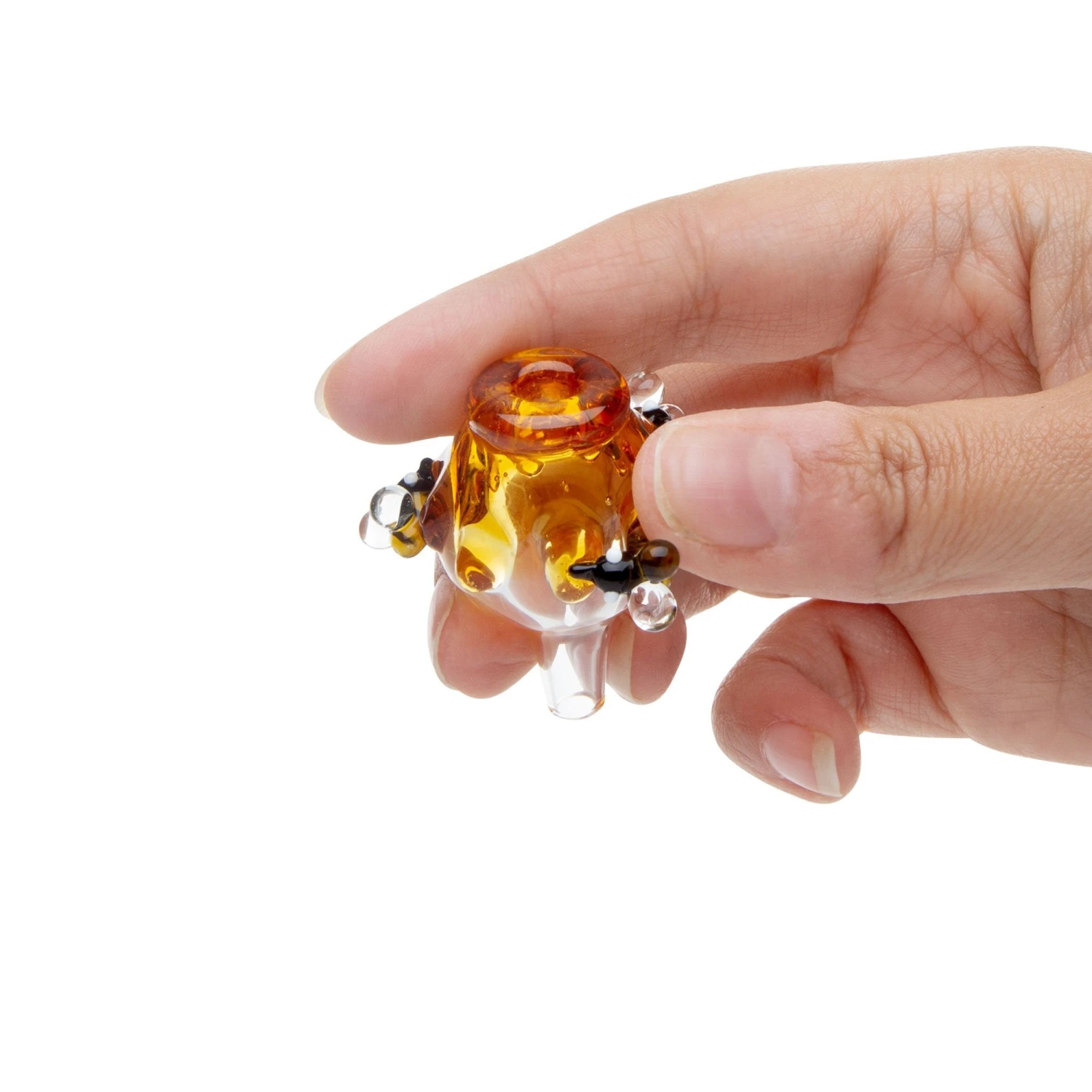 Empire Glassworks Honey Drip Bubble Cap - Image 3