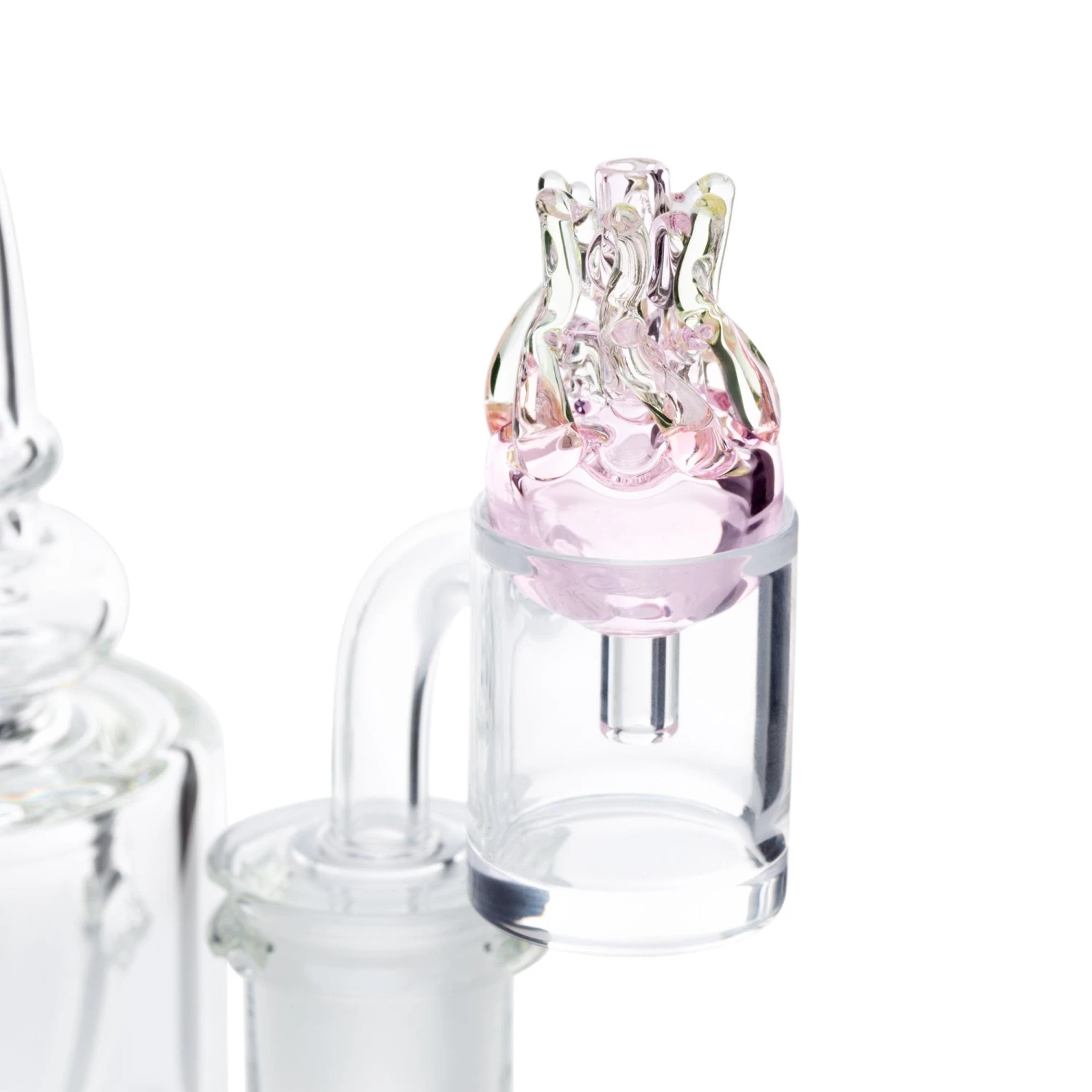 Empire Glassworks UV Jelly Fish Puffco Peak Bubble Cap - Image 6