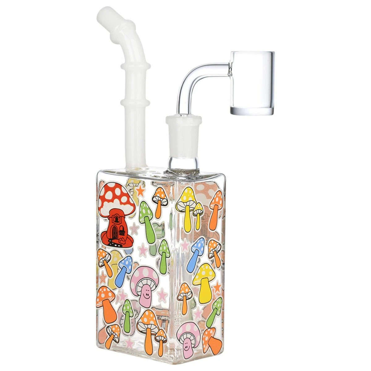 Glow Mushroom Juice Box Dab Rig - Image 3