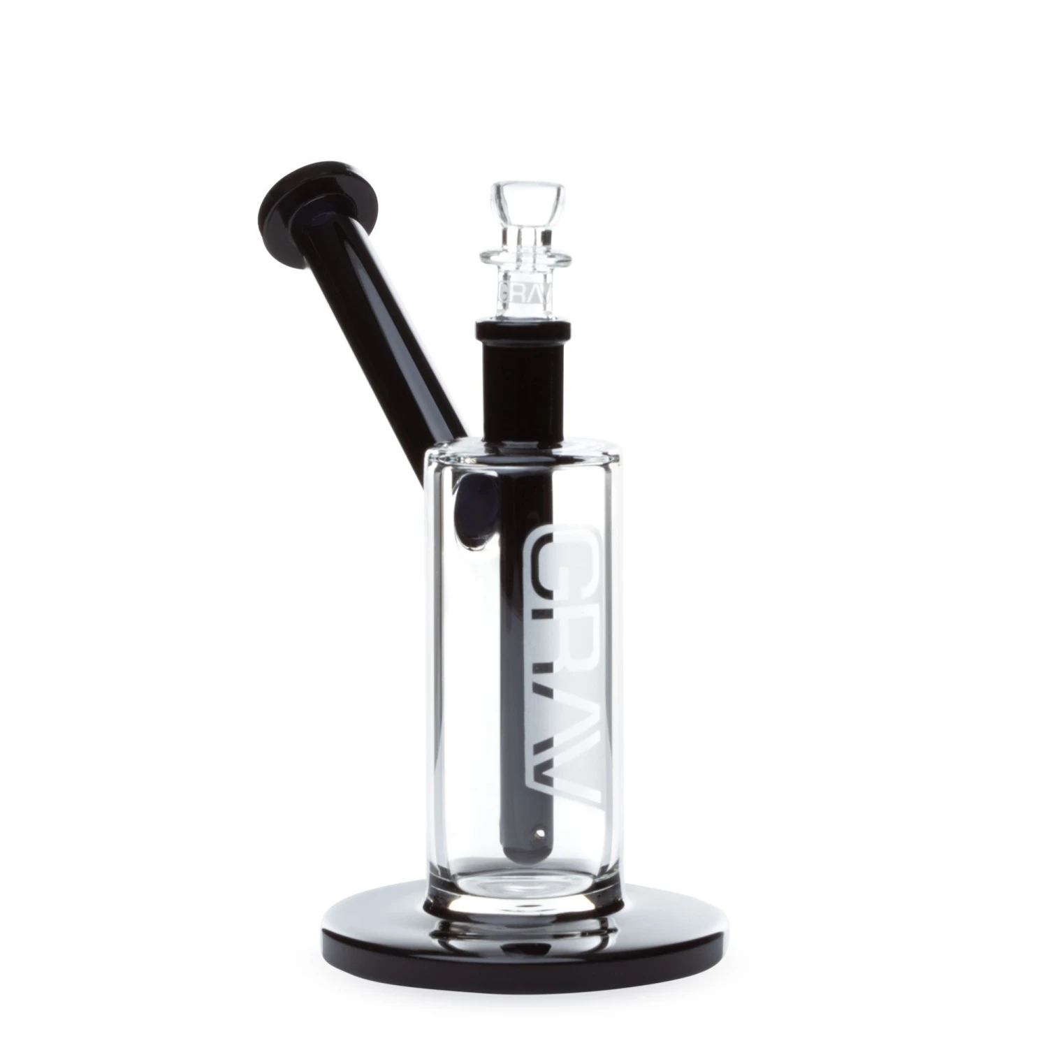 GRAV 7in Upright Bubbler - Black