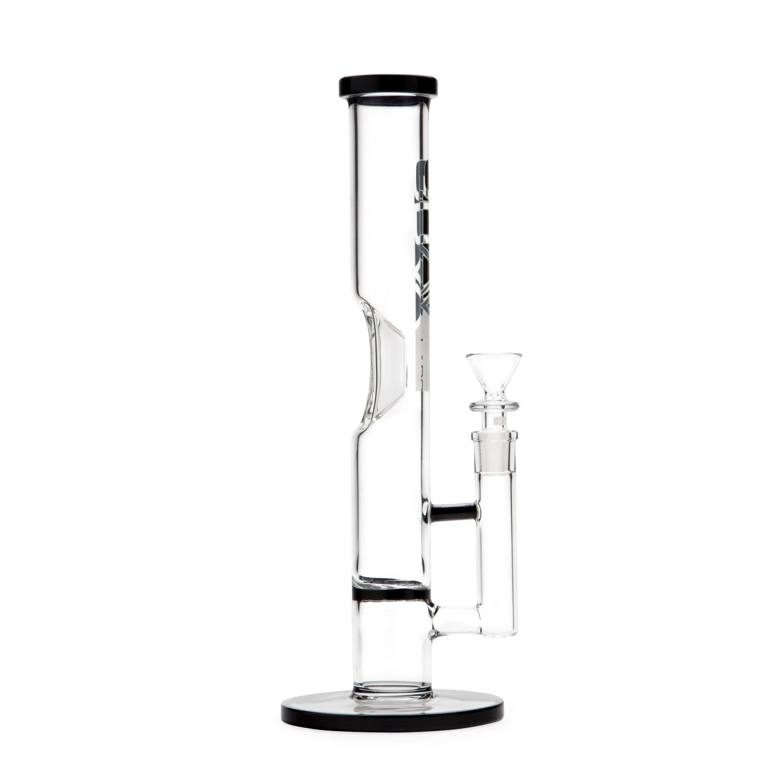 GRAV 12in Flare Water Pipe W/ Honey Comb Disc - Black - Image 5