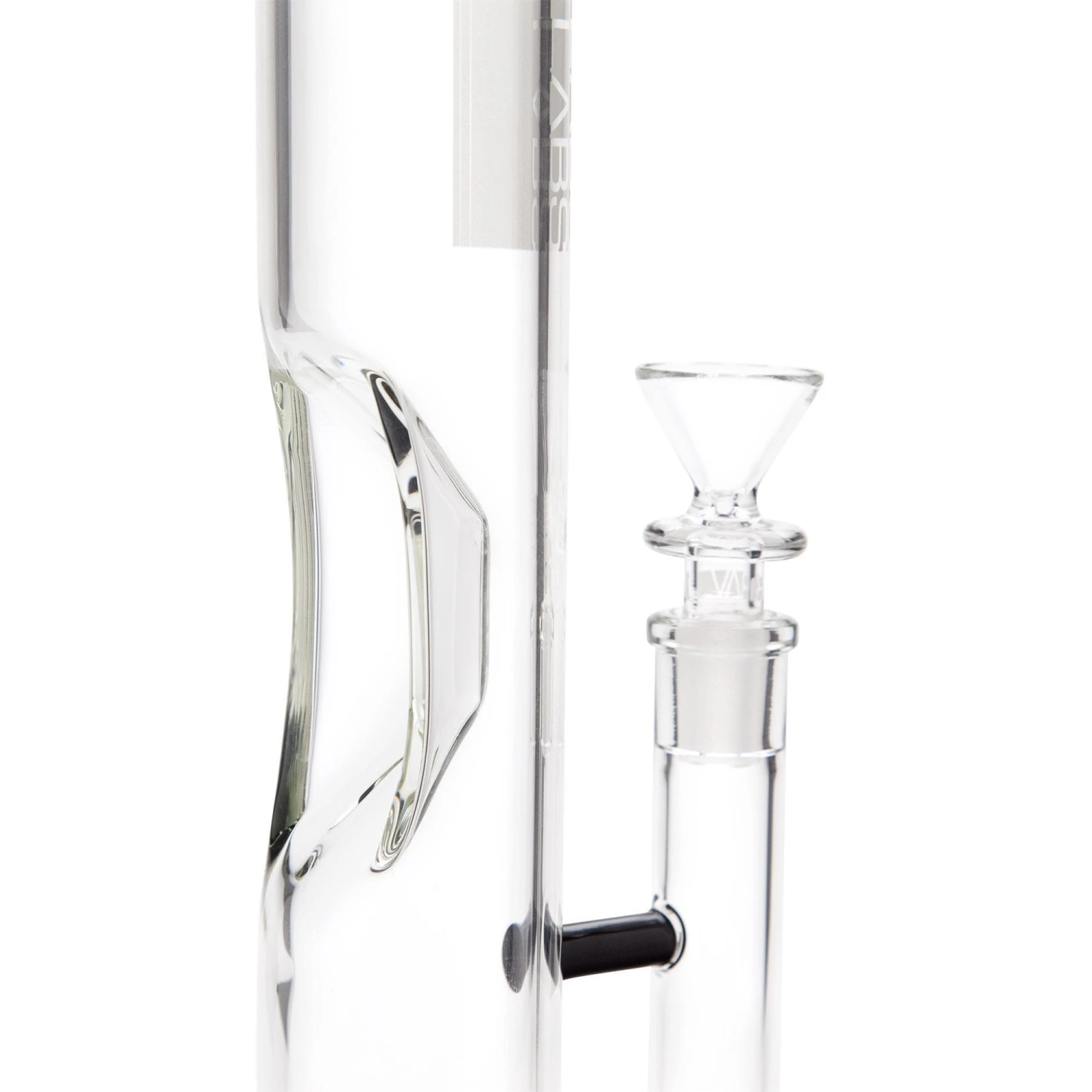 GRAV 16in Flare Water Pipe W/ Honey Comb Disc - Black - Image 5