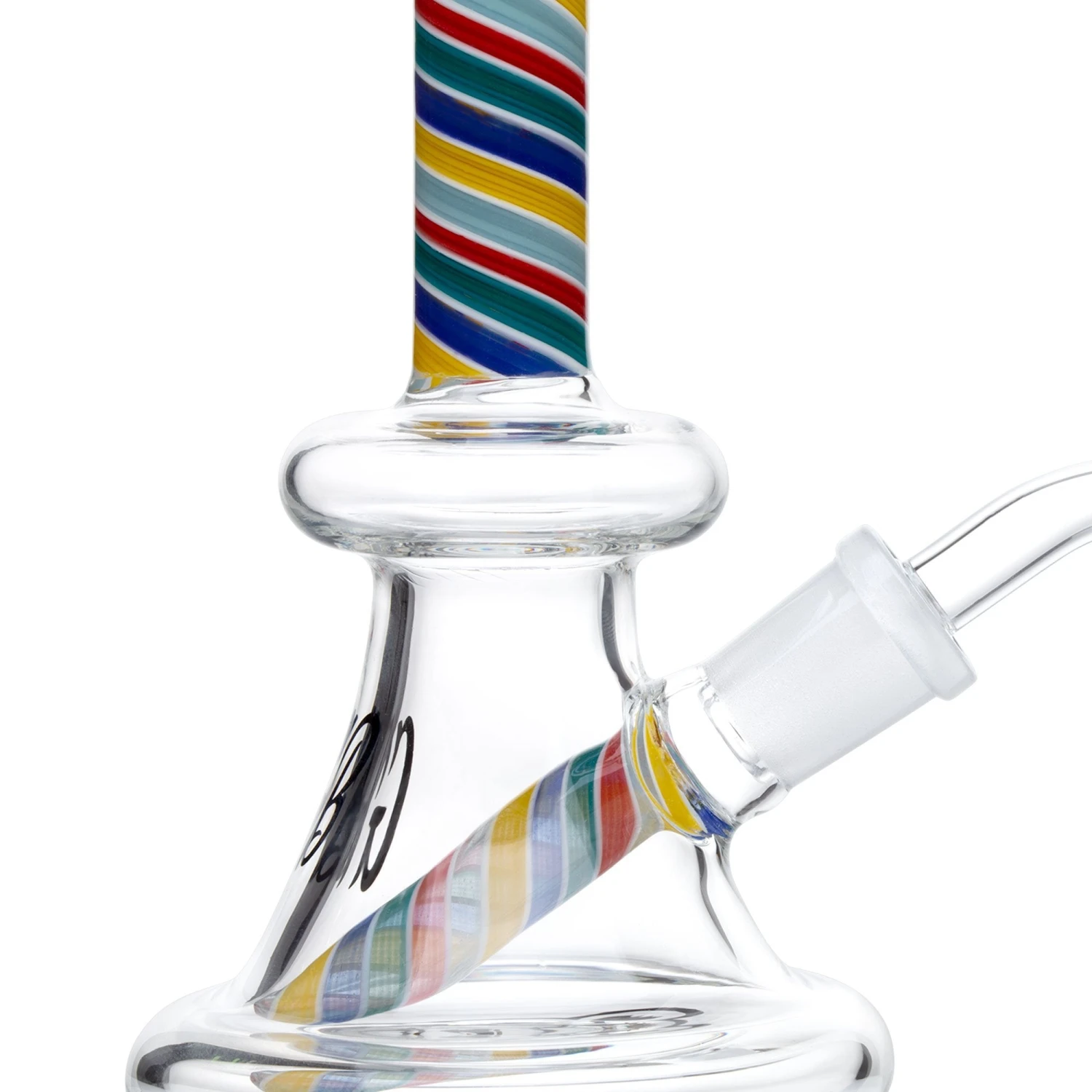 Green Bear 6in Striped Bell Dab Rig - Image 7
