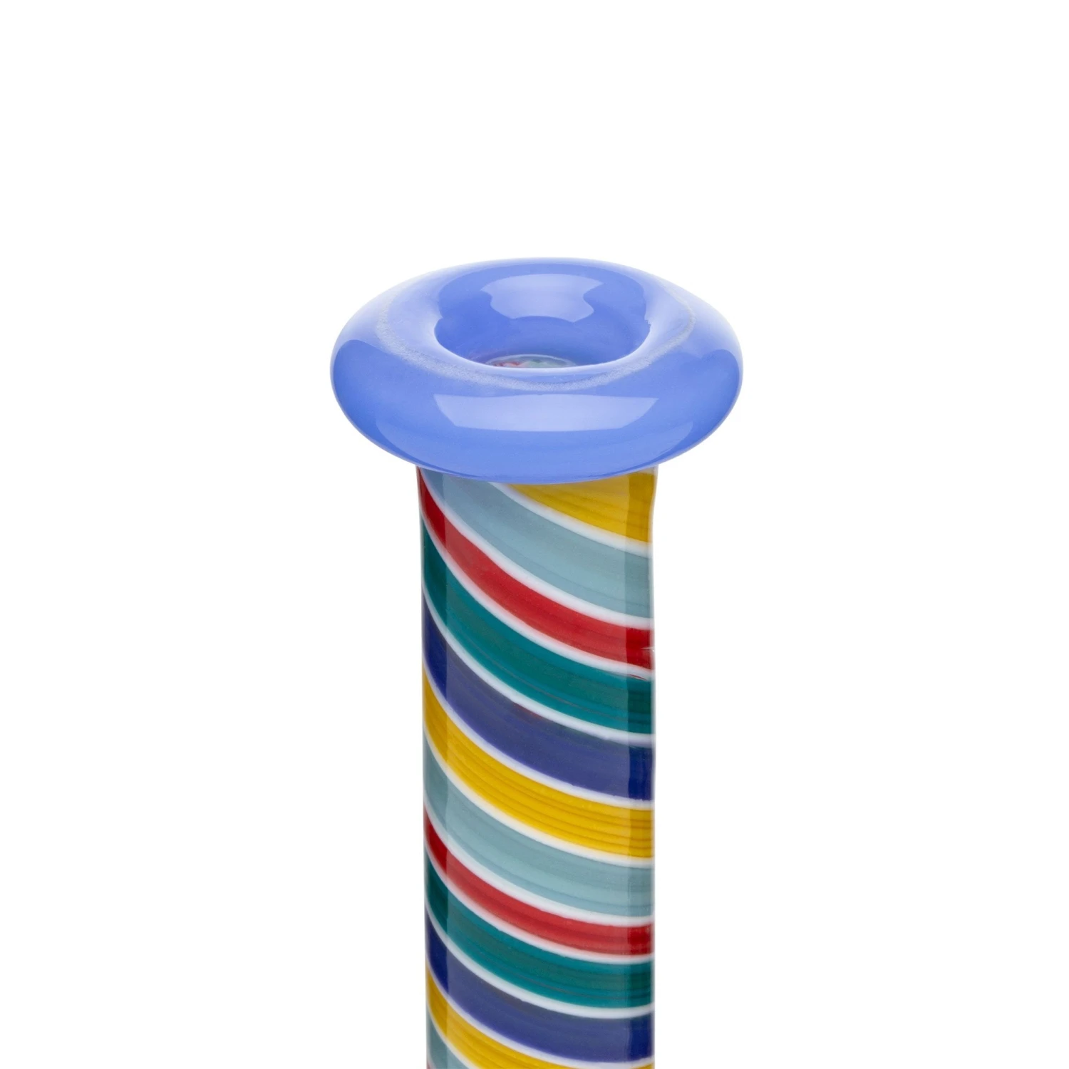 Green Bear 6in Striped Bell Dab Rig - Image 8