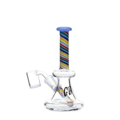 Green Bear 6in Striped Bell Dab Rig