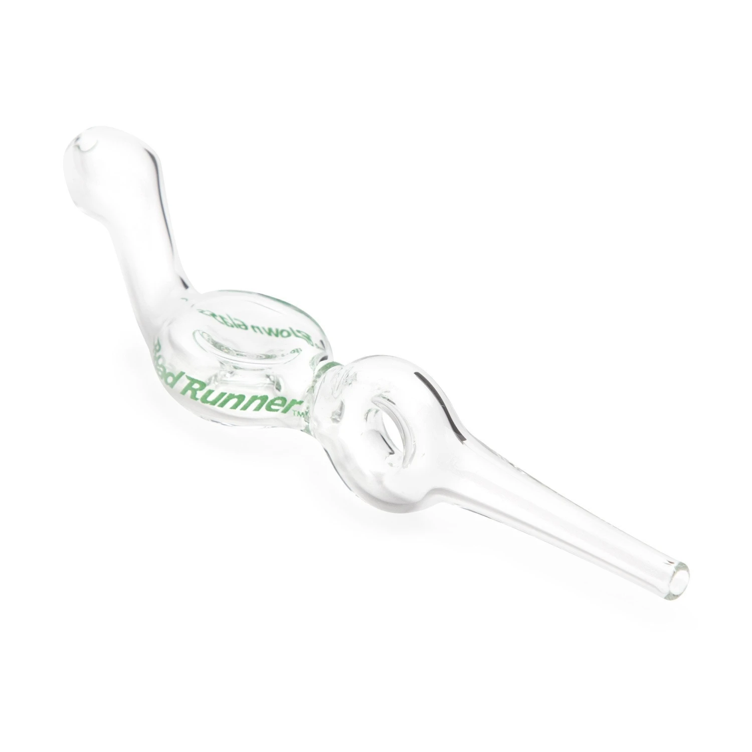 Home Blown Glass Road Runner Air-Cooled Dab Straw - Image 6