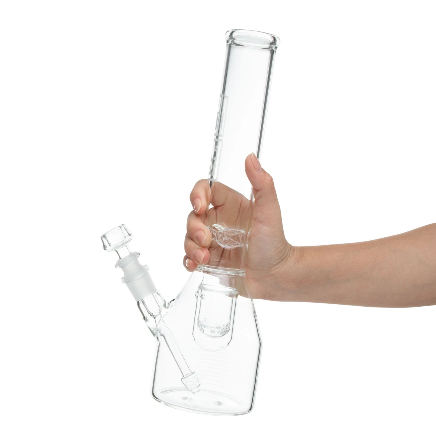 HiSi 13in Beaker Bong - U Perc - Image 3