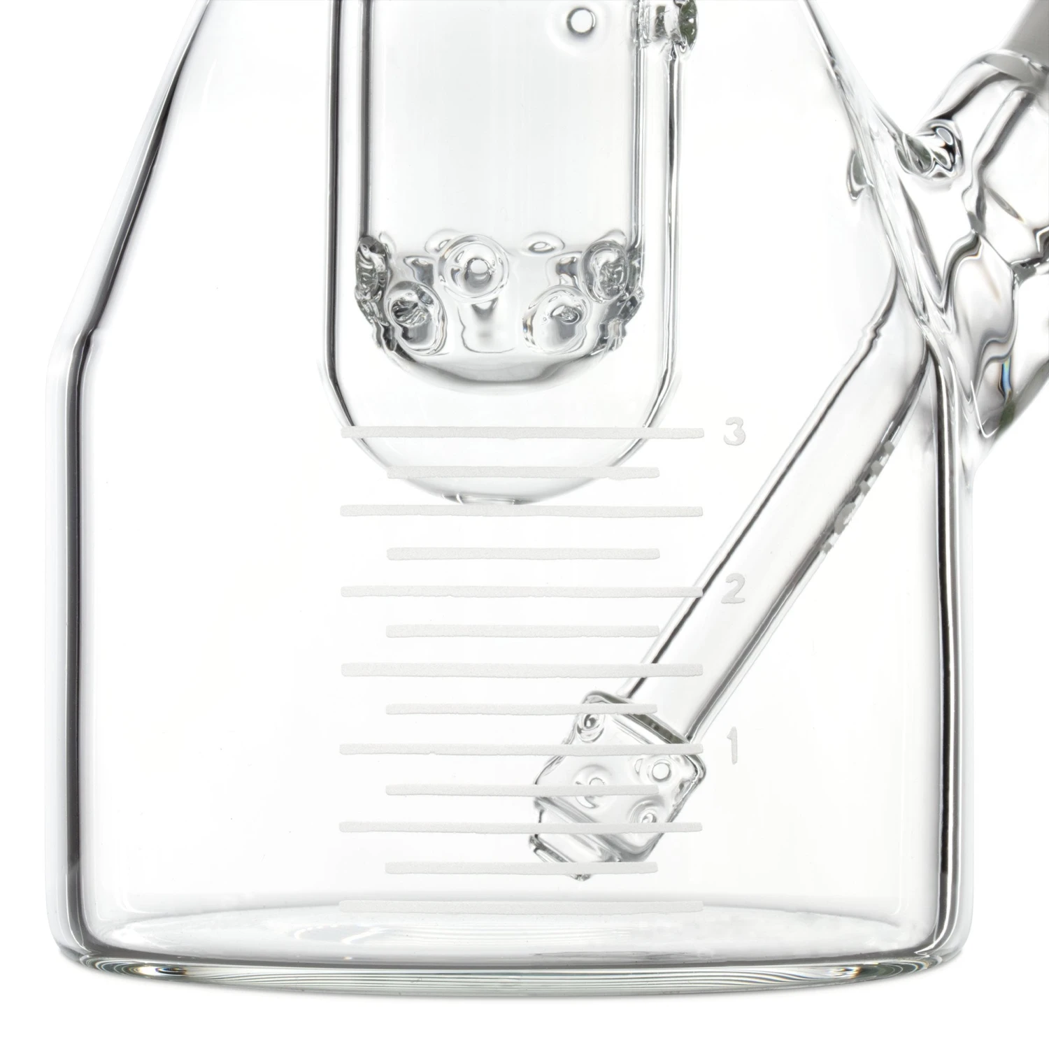 HiSi 13in Beaker Bong - U Perc - Image 5
