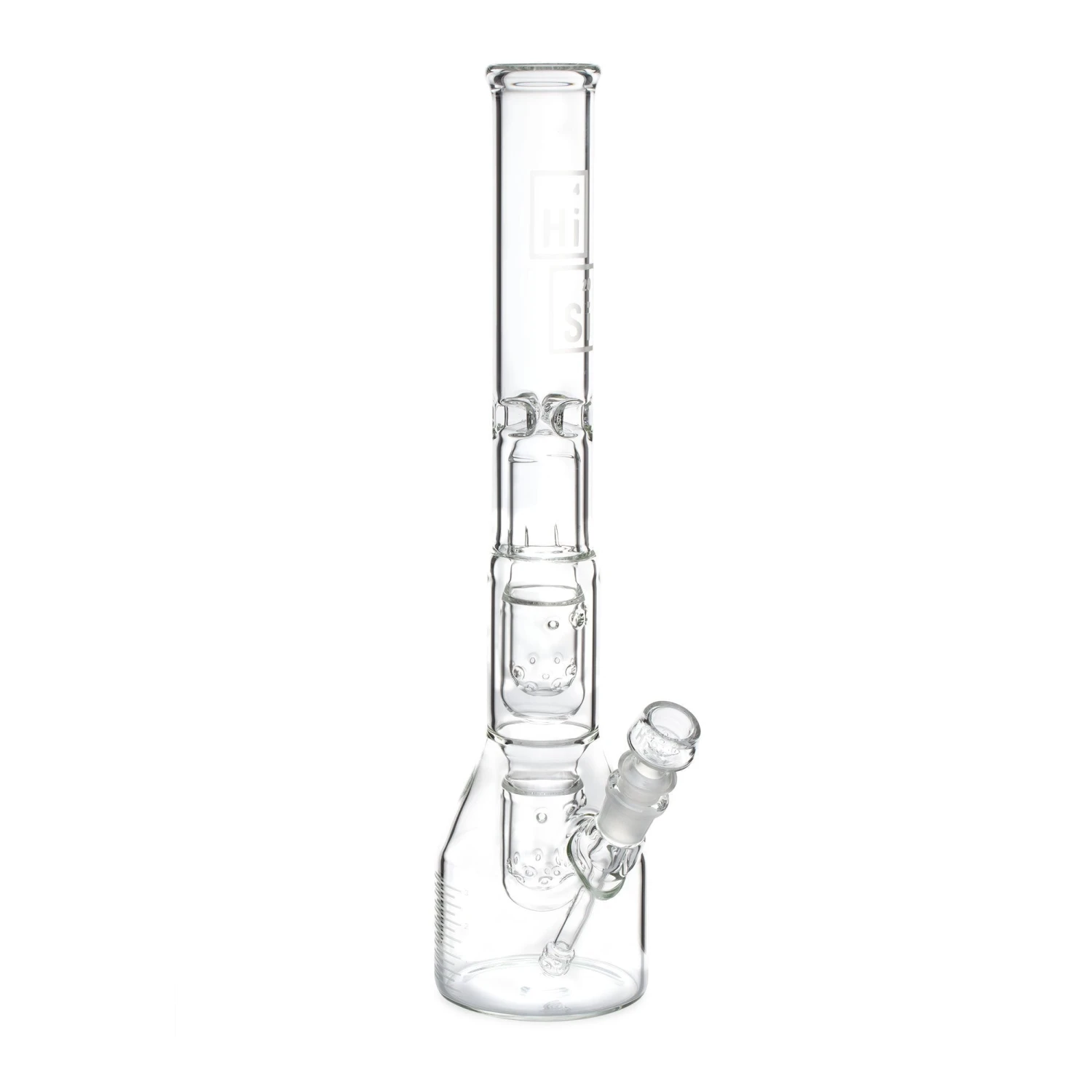 HiSi 16in Beaker Bong - Double U Perc
