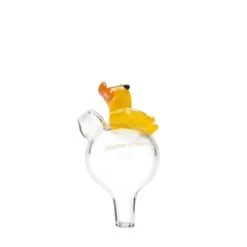Home Blown Glass Bubble Carb Cap - Duck