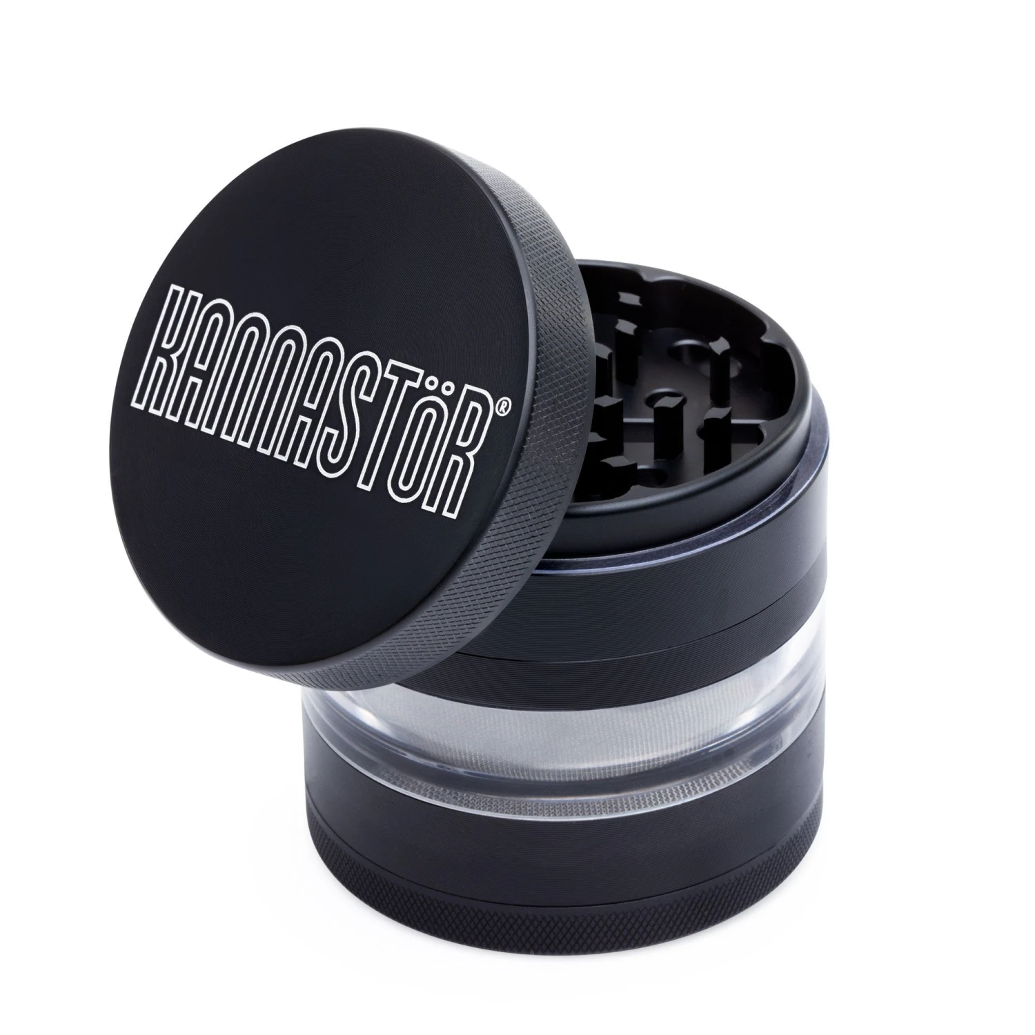 Kannastor 2.5in 4-Piece Jar Body Grinder