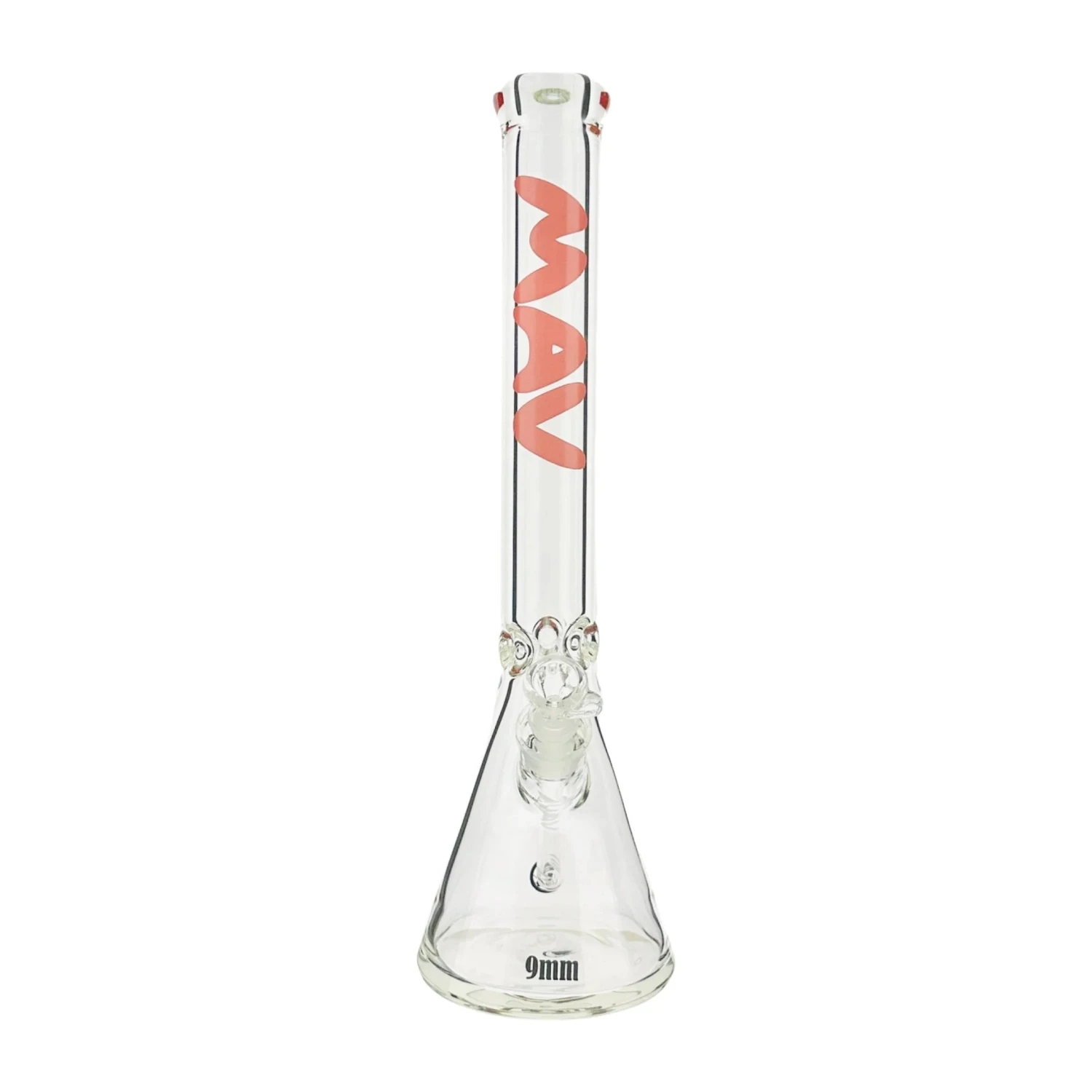 MAV Glass 18in 9mm Super Thick Glass Beaker Bong - Image 2