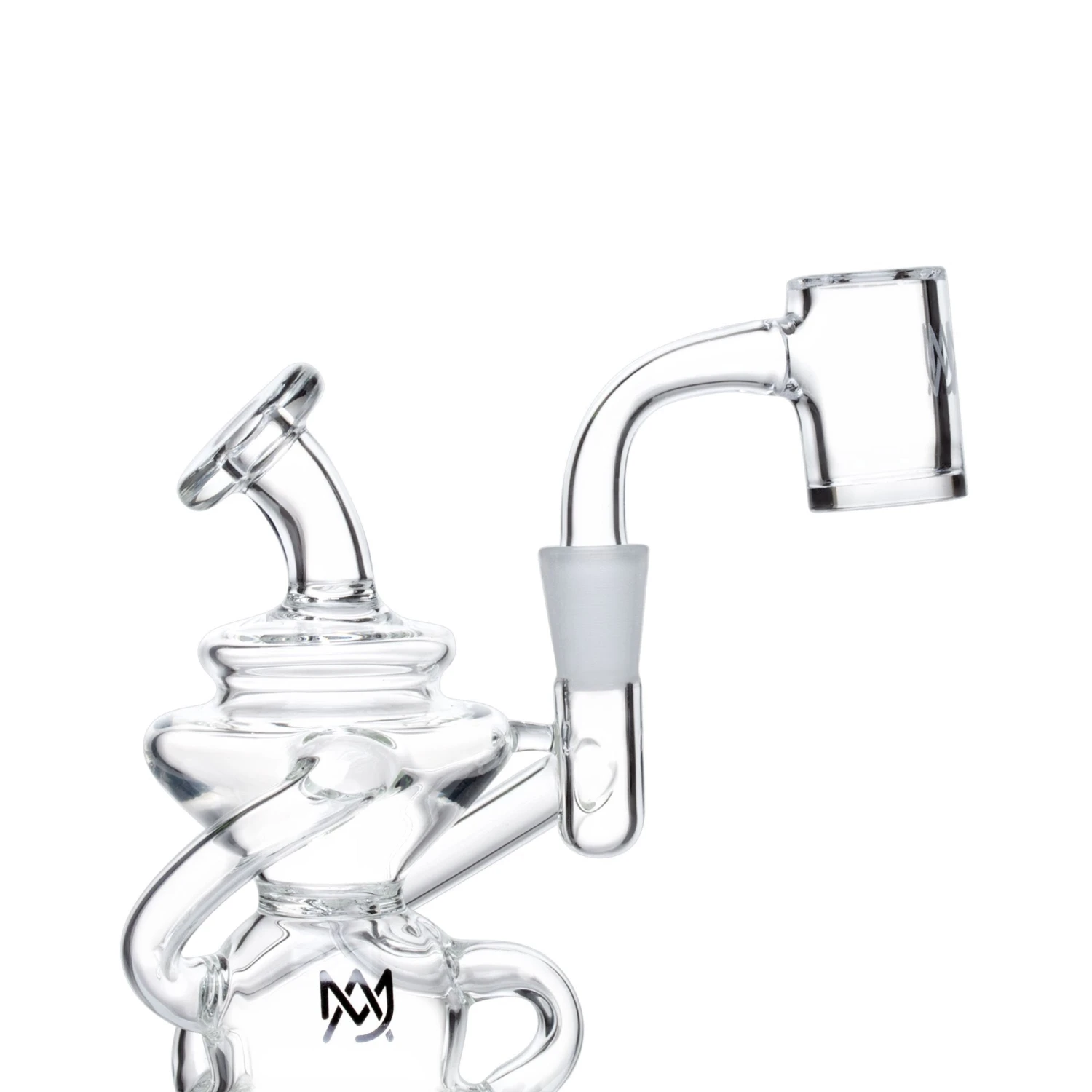 MJ Arsenal Premium Full Weld Clear Quartz Banger - Image 5