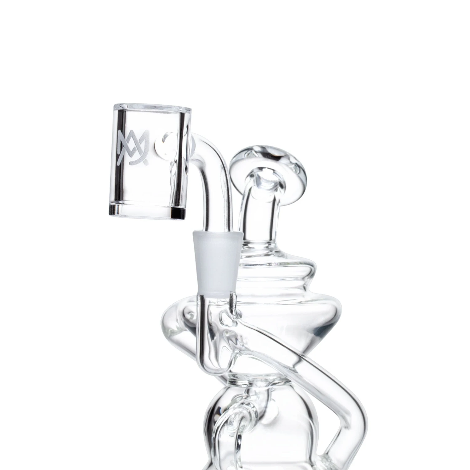 MJ Arsenal Premium Full Weld Clear Quartz Banger - Image 4