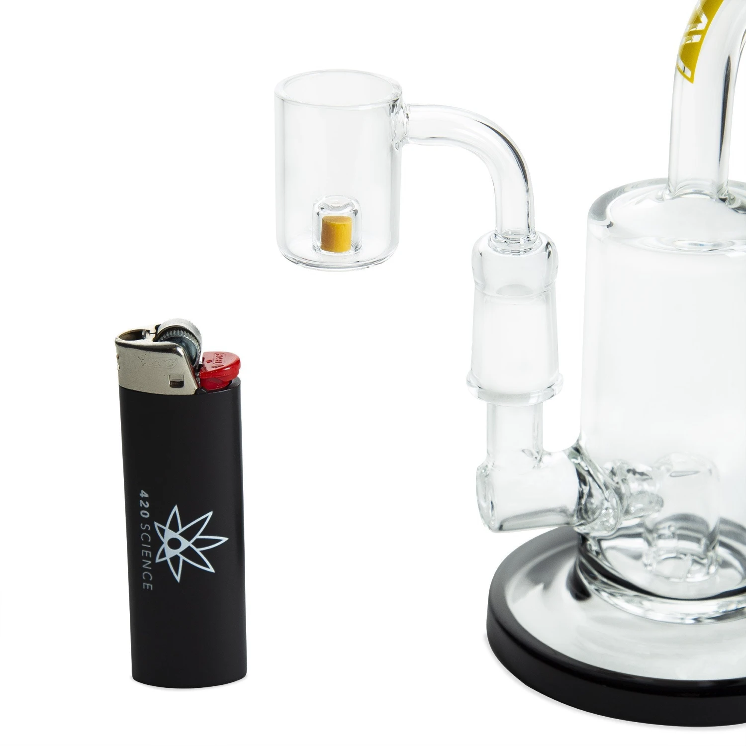 Thermochromic 14mm Color-Changing Quartz Dab Banger - Image 5