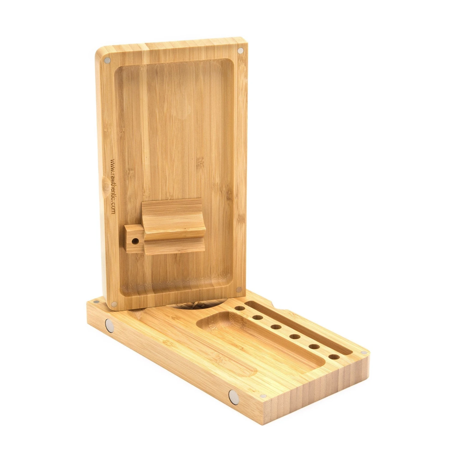 RAW Backflip Magnetic Bamboo Rolling Tray - Image 5