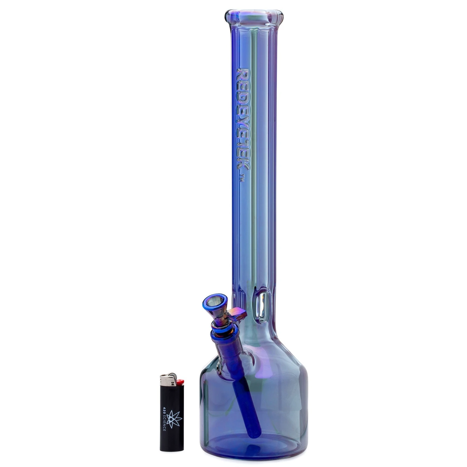 Red Eye Tek 18in Canteen Base Hex Tube Bong - Image 4