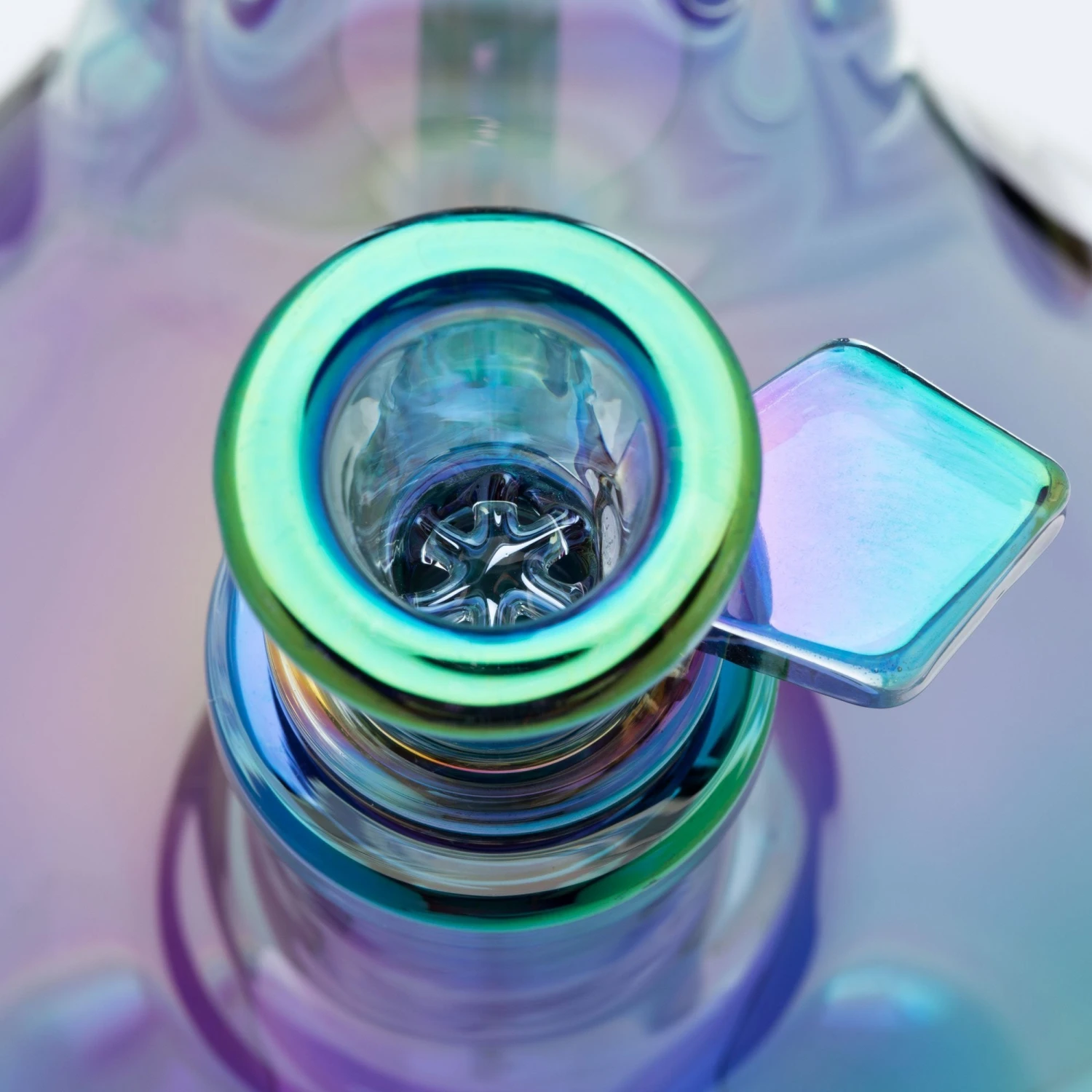 Red Eye Tek 18in Canteen Base Hex Tube Bong - Image 9