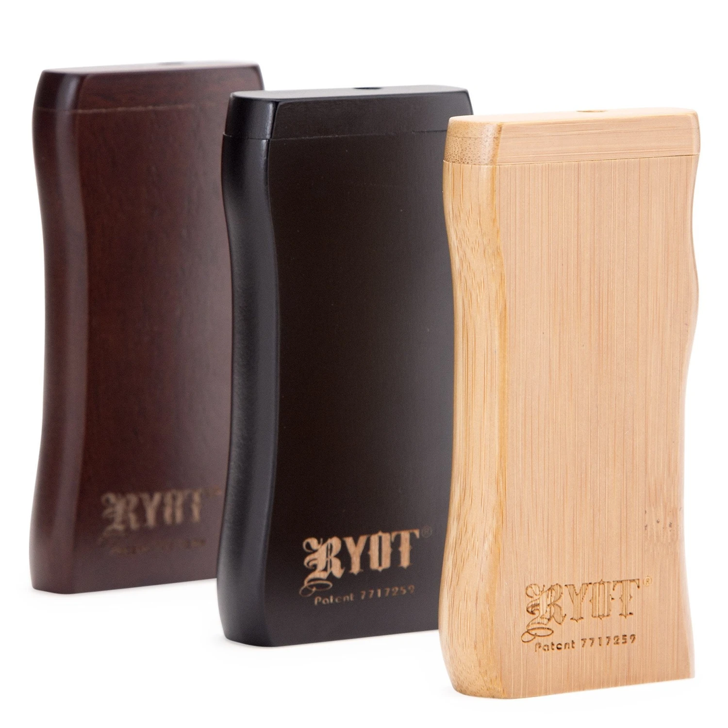 RYOT Wooden Dugout Box W/Matching One-Hitter - Walnut - Image 7