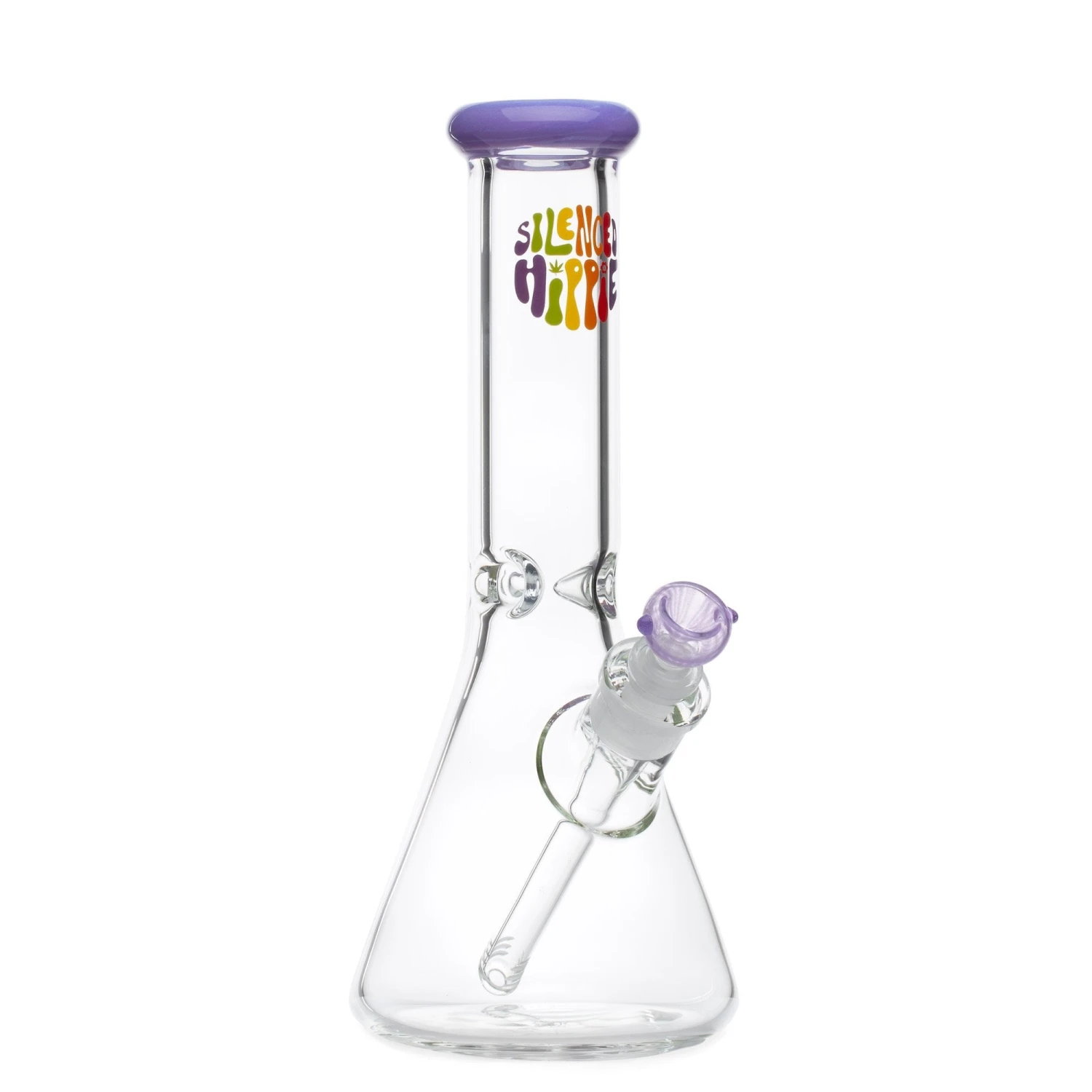 Silenced Hippie 12in Beaker Bong