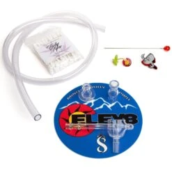 Silver Surfer Dab Dish Essential Oil Kit For Concentrates