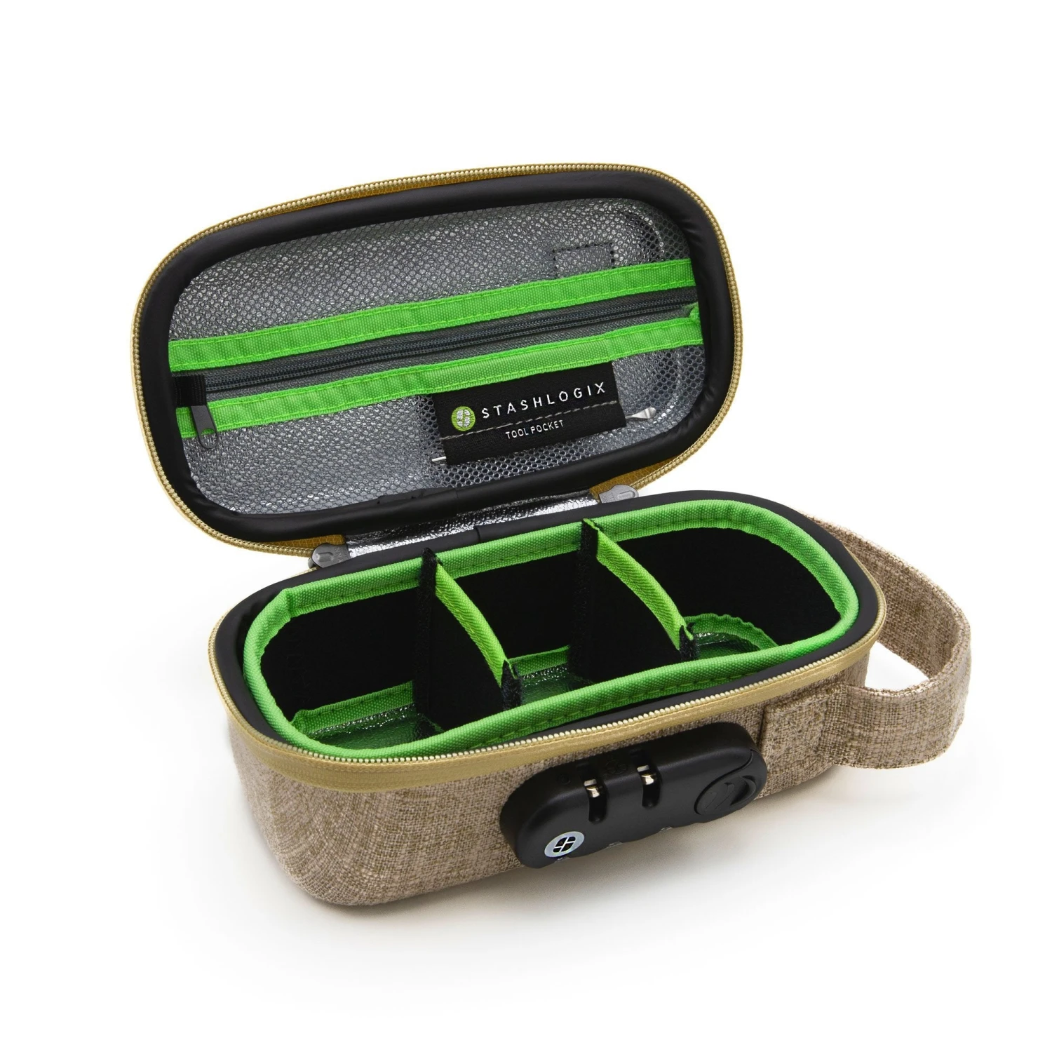 STASHLOGIX Silverton Smell Proof Combo Lock Bag - Image 8